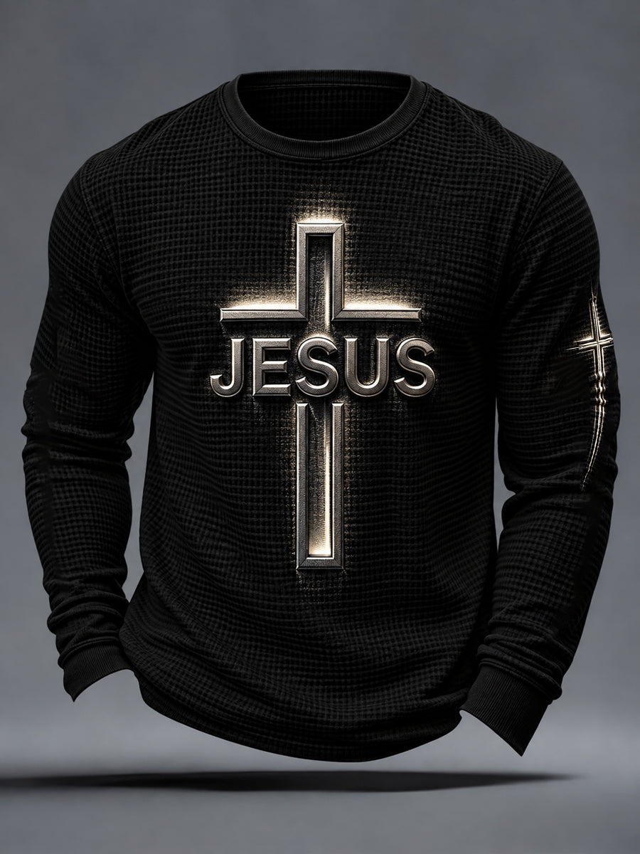 Men's Faith Waffle Top