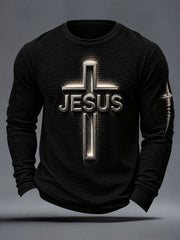 Men's Faith Waffle Top