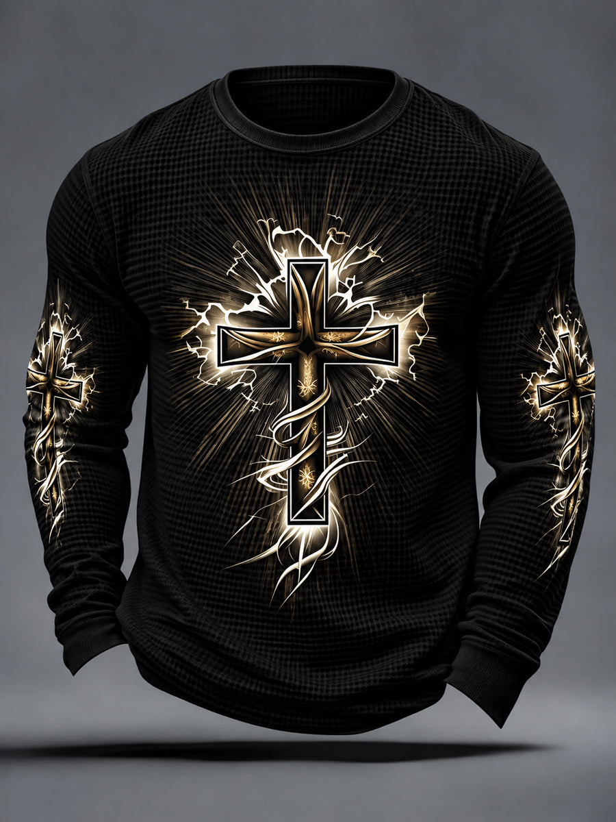 Men's Faith Waffle Top