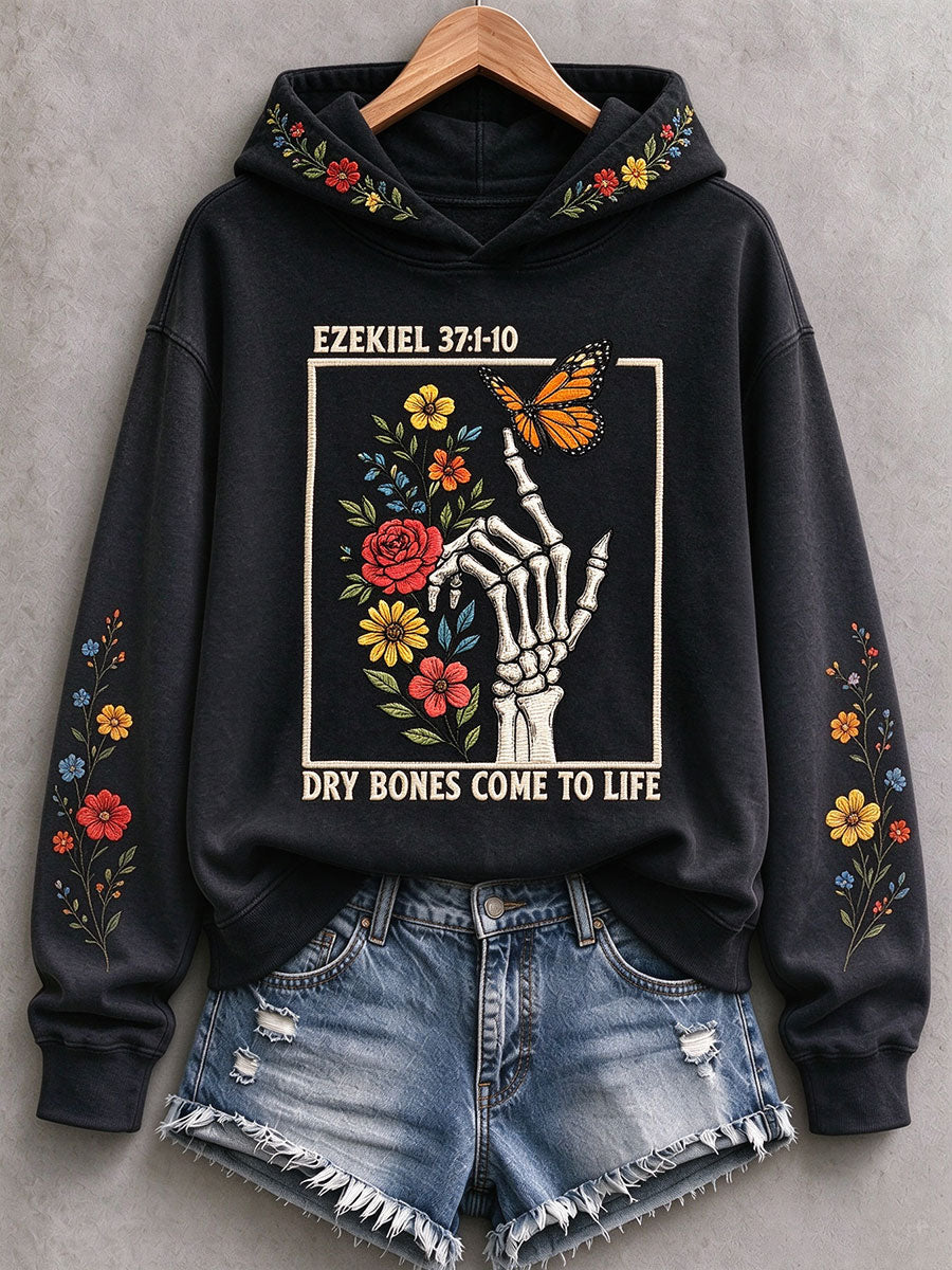 Women's Dry Bones Come To Life Hoodie