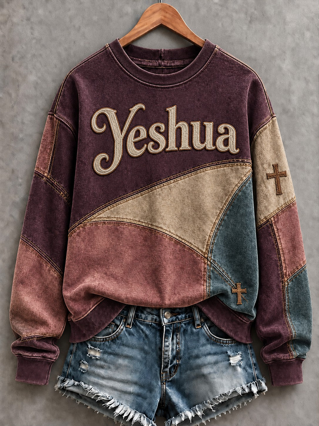 Women's Yeshua Printed Sweatshirt