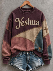 Women's Yeshua Printed Sweatshirt