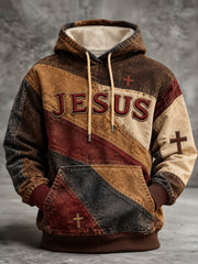 Men's Jesus Printed Hoodie