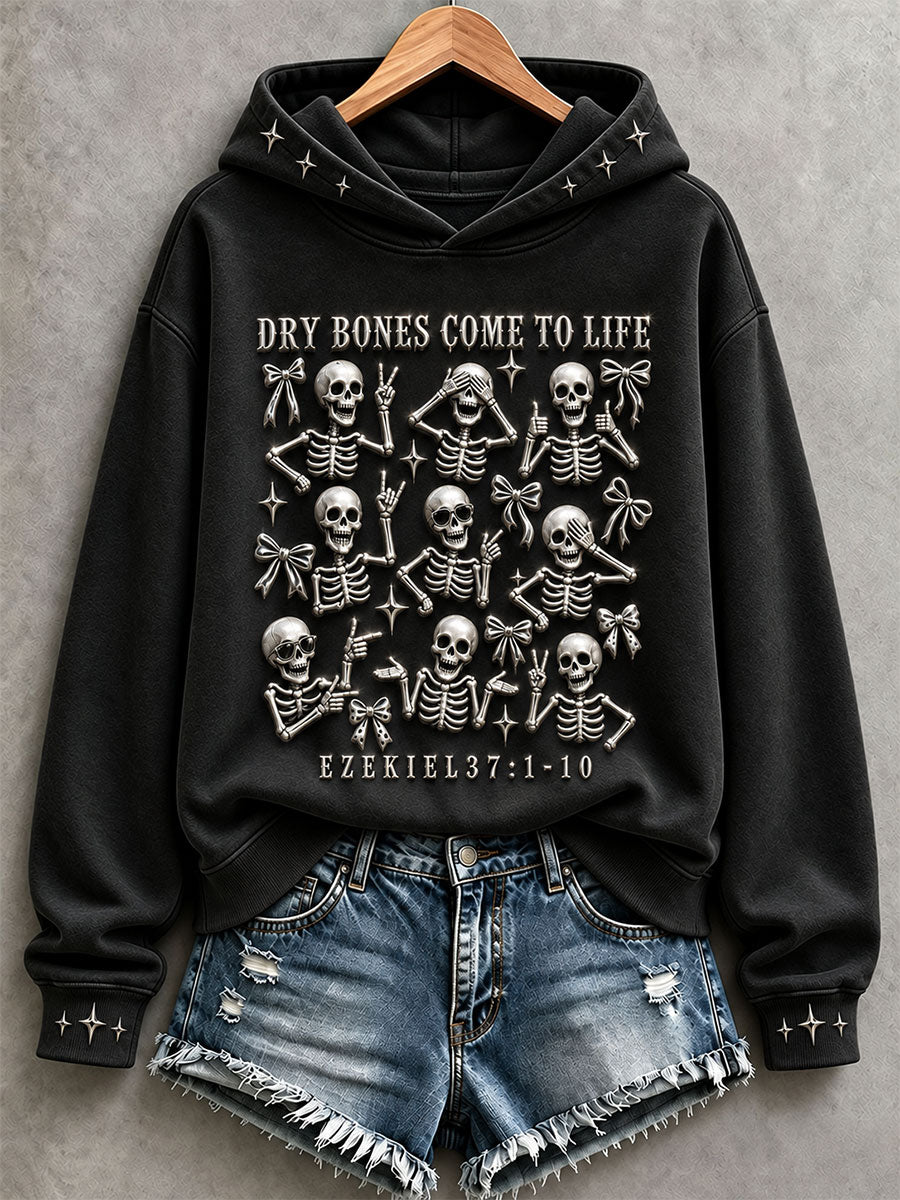 Women's Dry Bones Come To Life Hoodie