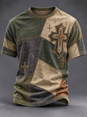 Men's Faith Art Print Short Sleeve T-shirt