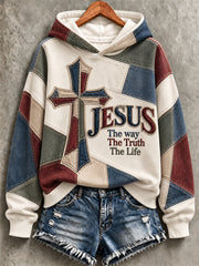 Women's "The way The Truth The Life  " Print Casual Sweatshirt
