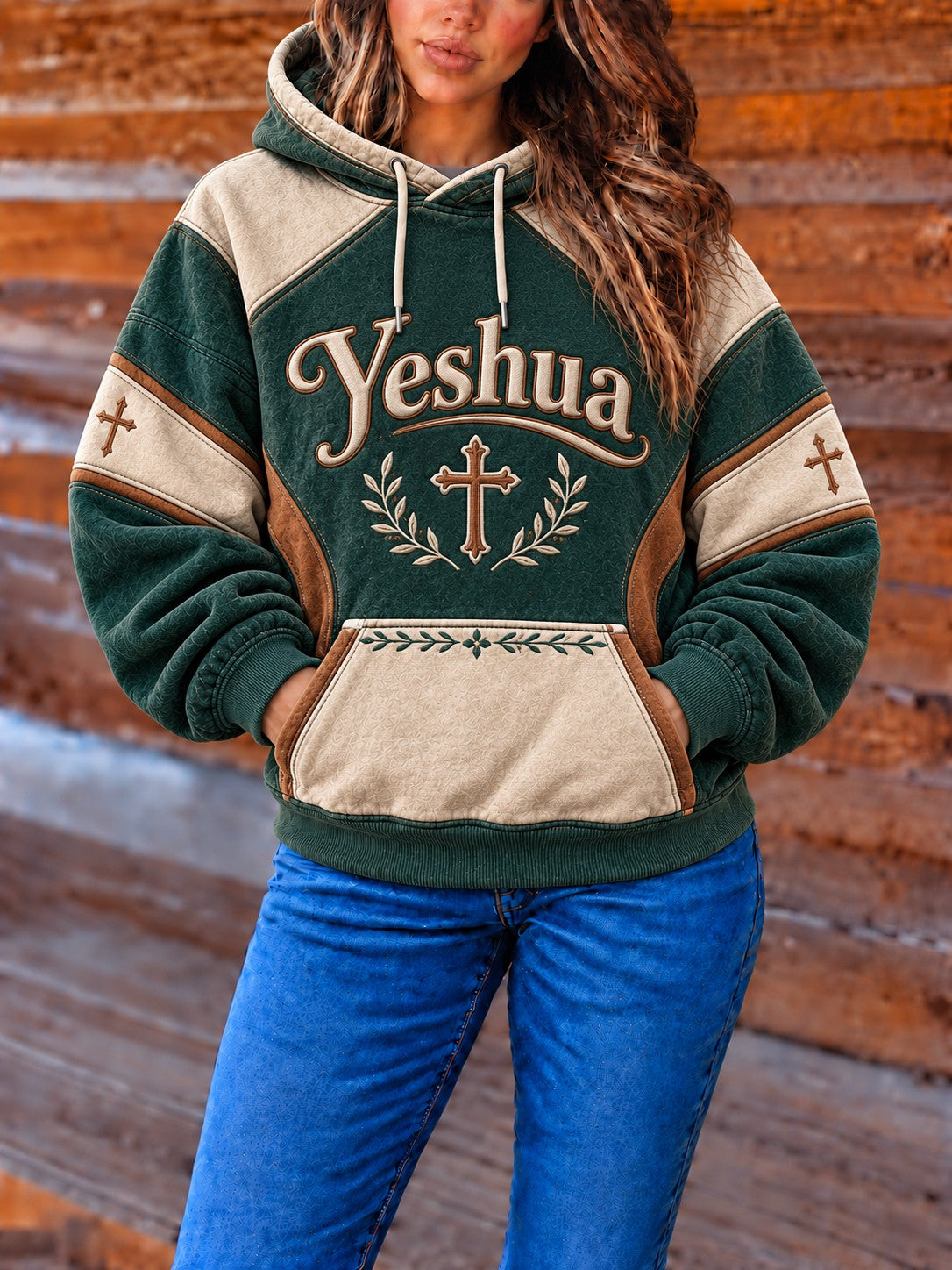 Women's Yeshua Printed Hoodie