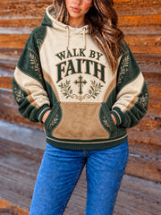 Women's Walk By Faith Printed Hoodie