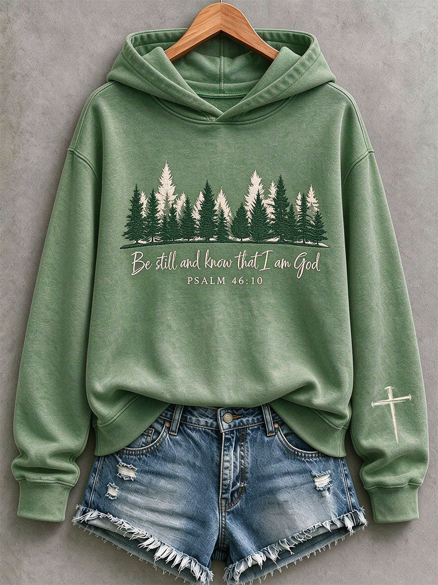 Women's Be Still And Know That I Am God Hoodie