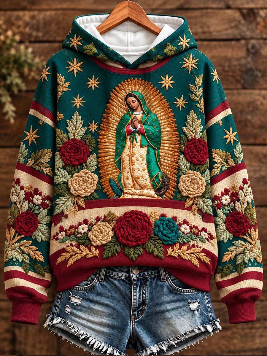 Women's Faith Print Casual Sweatshirt