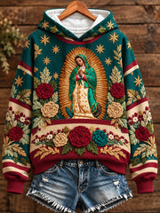 Women's Faith Print Casual Sweatshirt