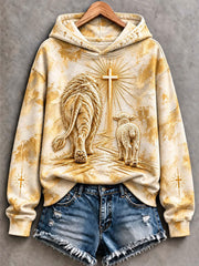Women's Faith Print Regular Sweatshirt