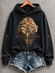 Women's Jesus Saves Hoodie