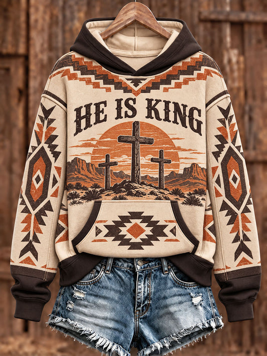 Women's Western Cross Faith Hoodies