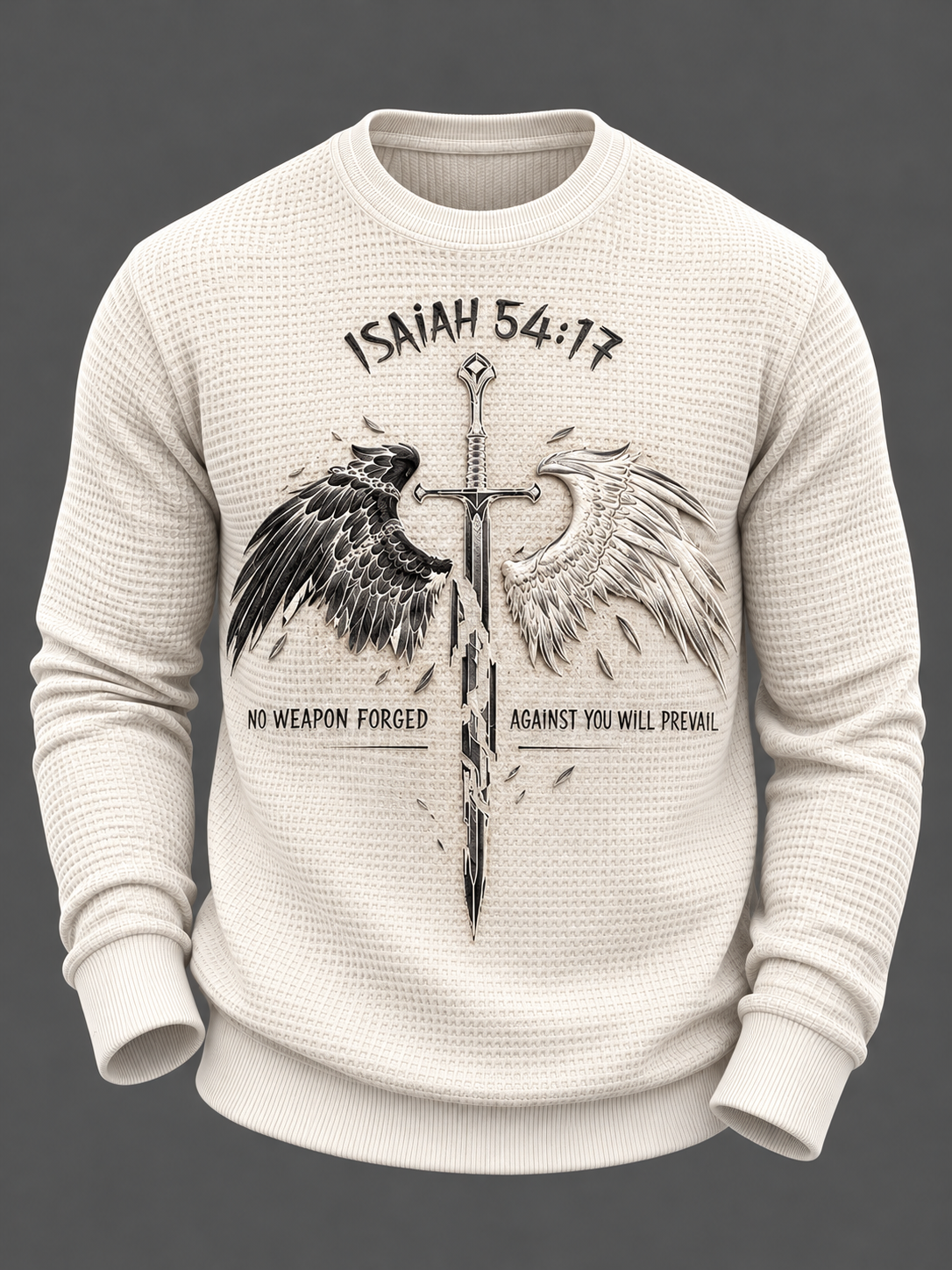 Men's Faith Waffle Sweatshirt