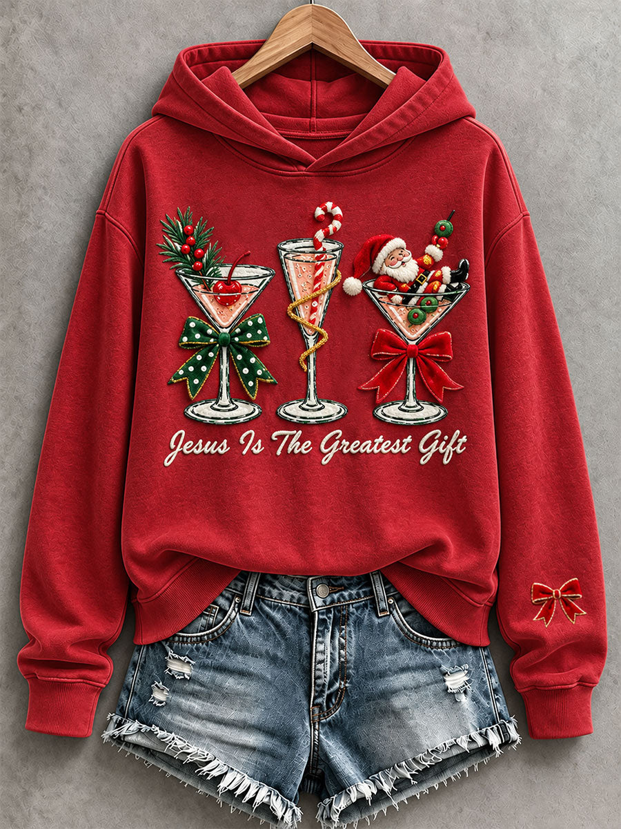 Women's Jesus Is The Greatest Gift Hoodie