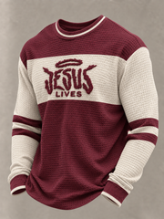 Men's Faith Waffle Sweatshirt