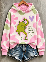 Women's Faith Print Casual Sweatshirt