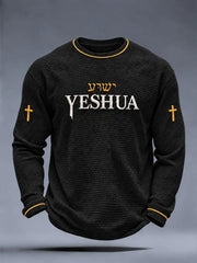 Men's Yeshua Printed Casual T-Shirt