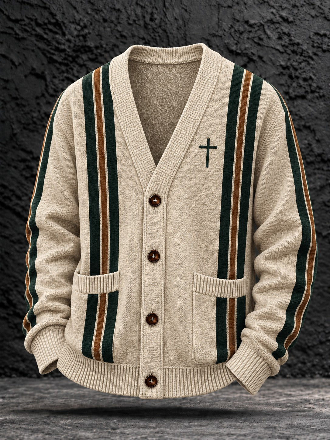 Men's Faith Casual Cardigan Sweater