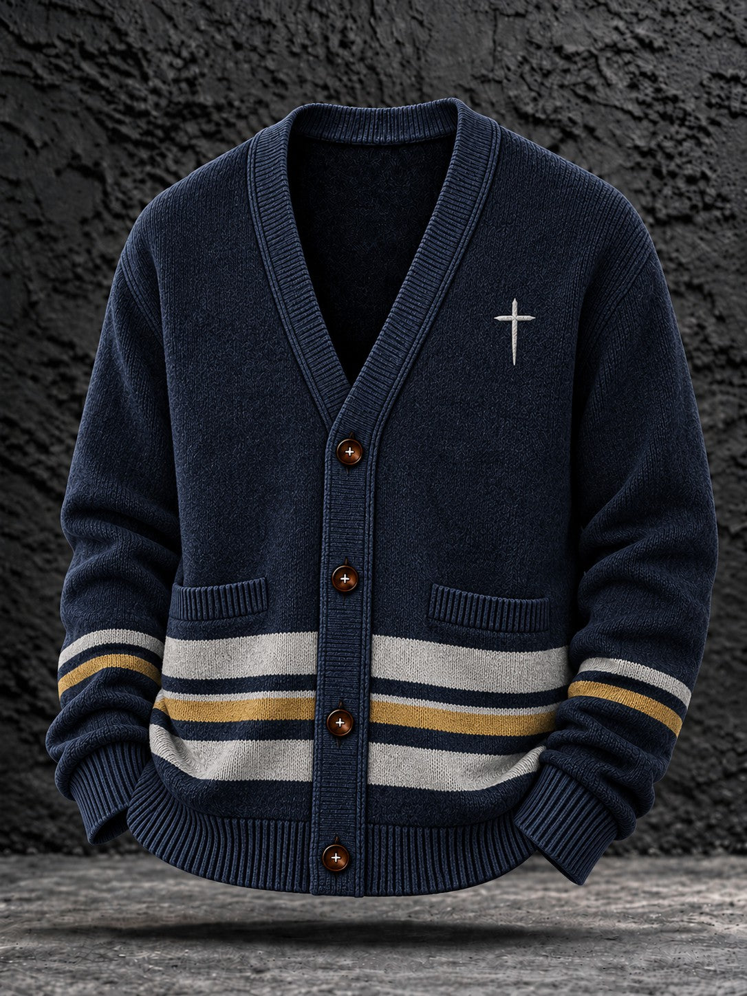 Men's Faith Casual Cardigan Sweater