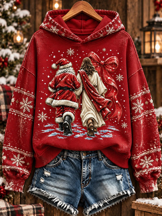 Women's Christmas Print Sweatshirt