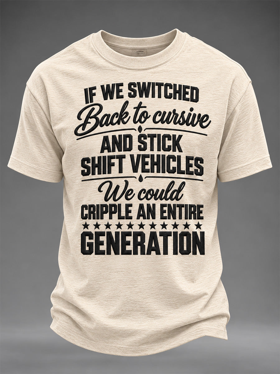 Men's Sassy & Sarcastic Funny Graphic Print Tee