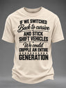 Men's Sassy & Sarcastic Funny Graphic Print Tee