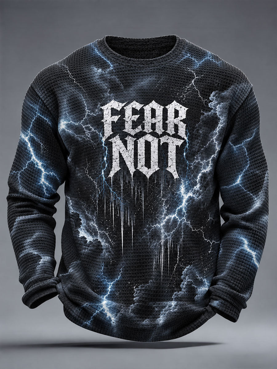 Men's Christian Faith Waffle Long Sleeve T-Shirt